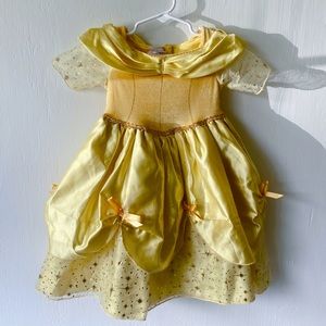 Deluxe Disney Baby Belle Dress + Crown